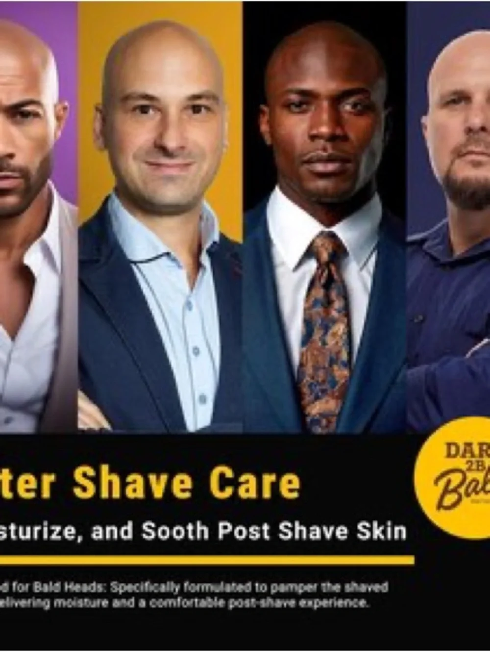 NWT Dare 2B Bald‎ Shave Cream 5 OZ